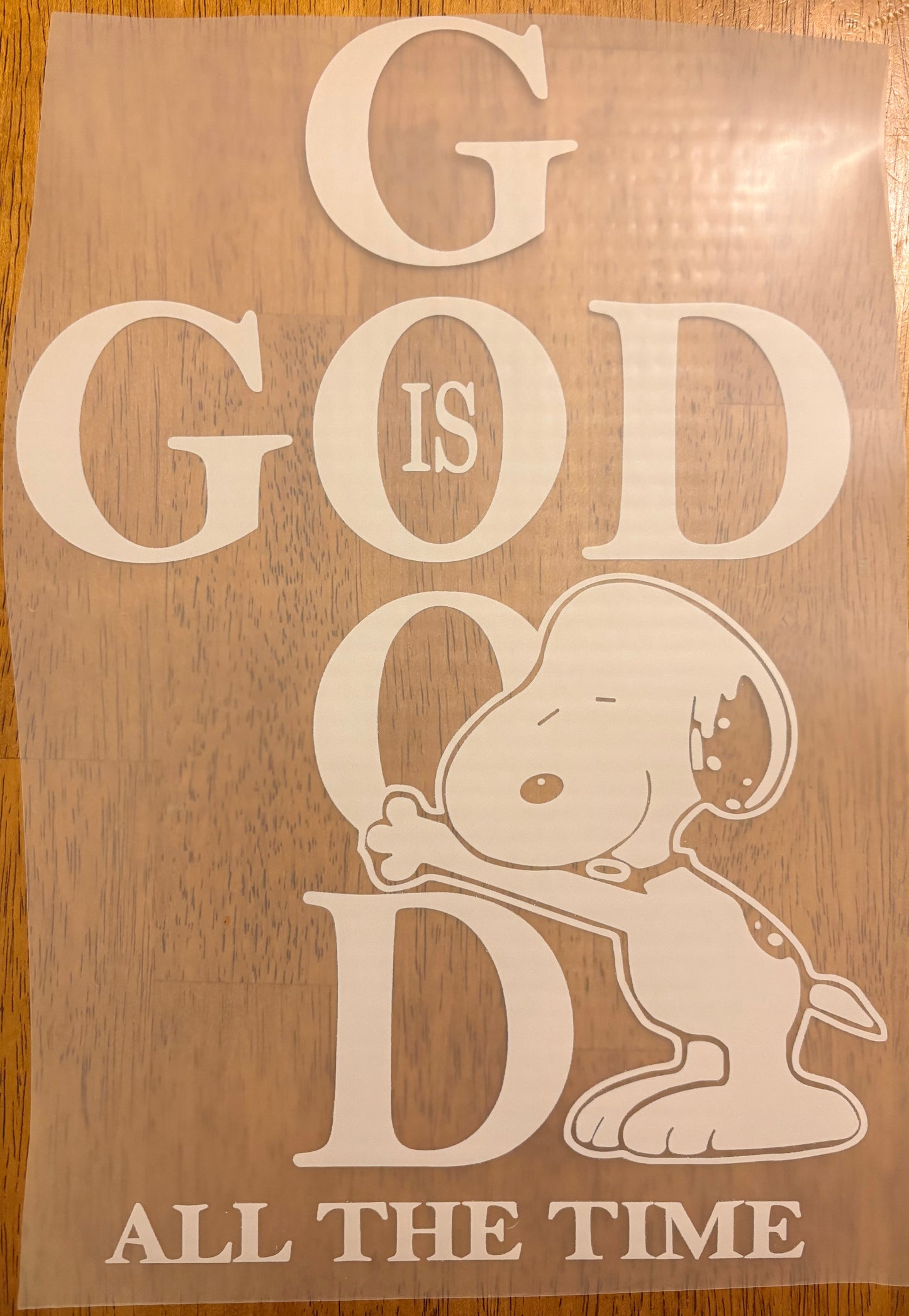 “Snoop God is good”
