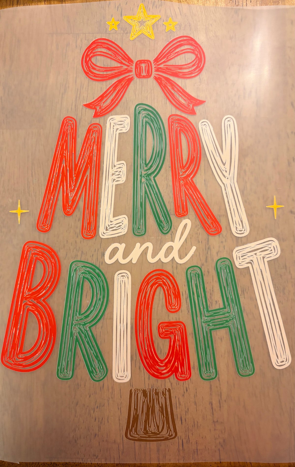 “Merry and bright”