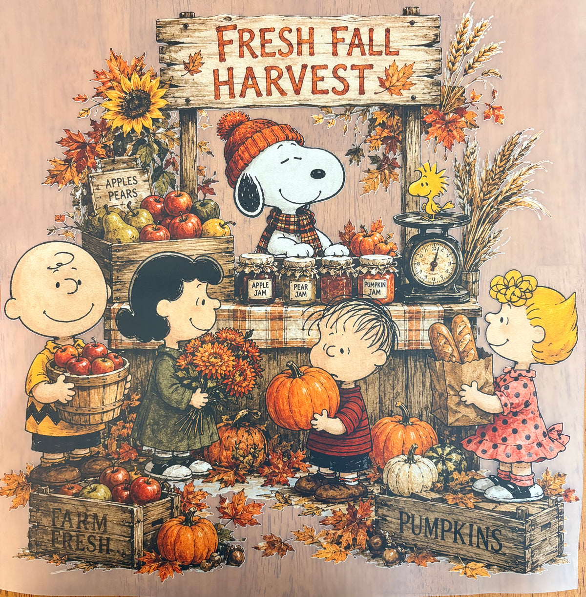 “Fresh fall harvest”