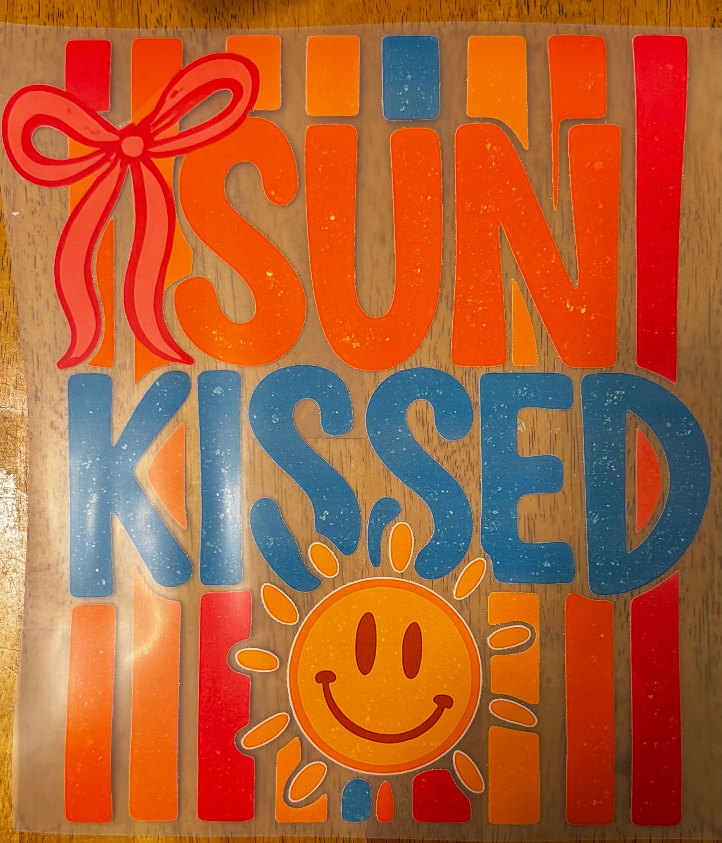 “Sun-kissed sun smiley”