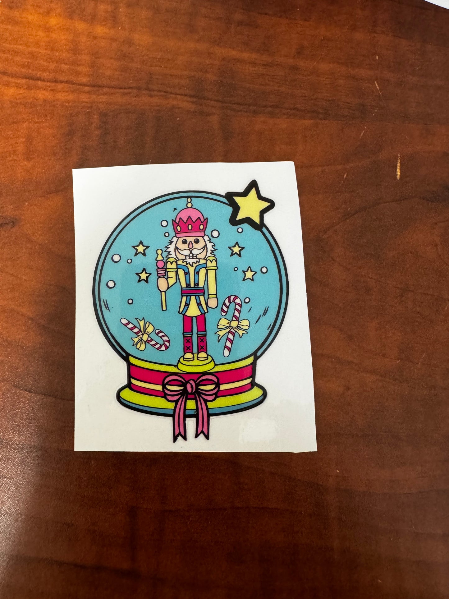 “Nutcracker snowglobe” Decal