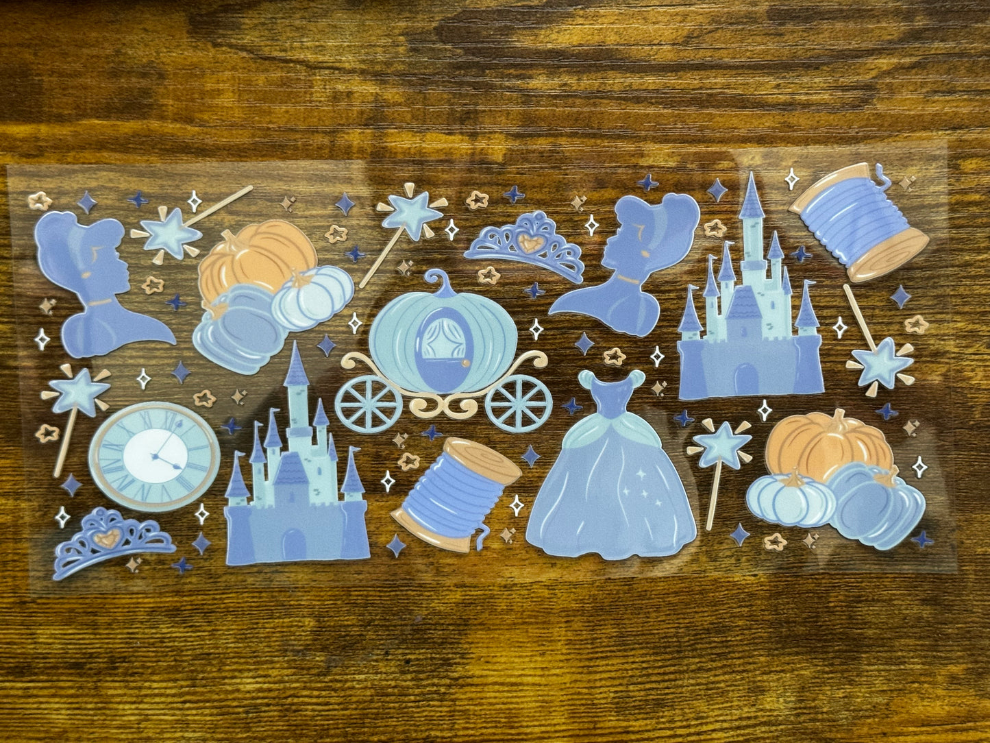 “Blue princess" Wrap #38