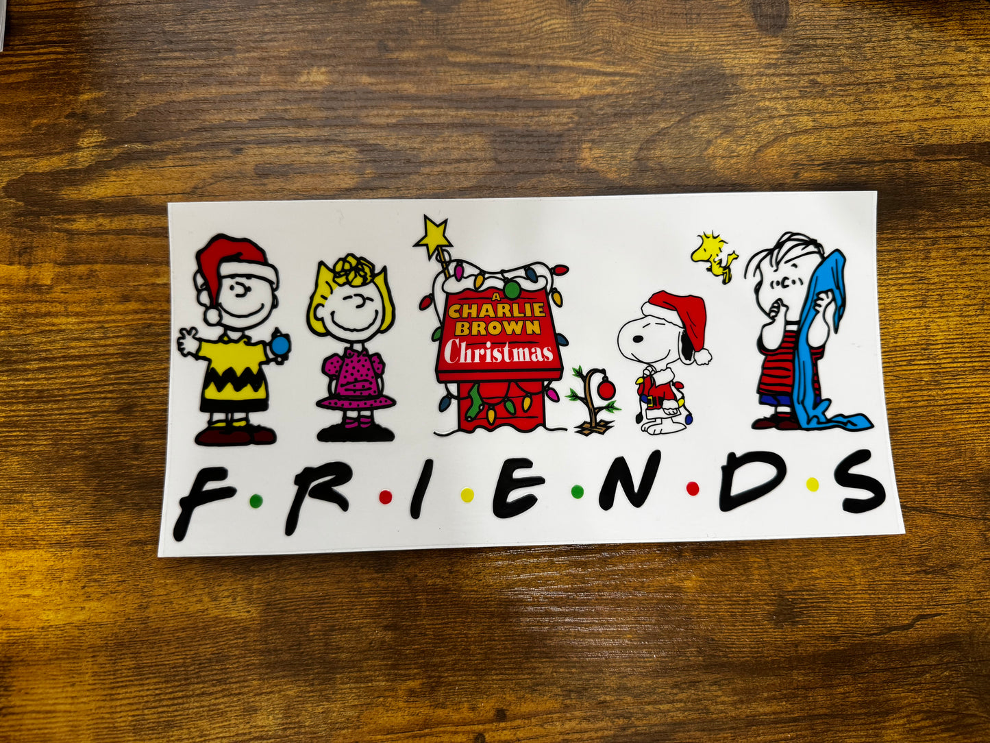 “Friends C brown” Wrap #410