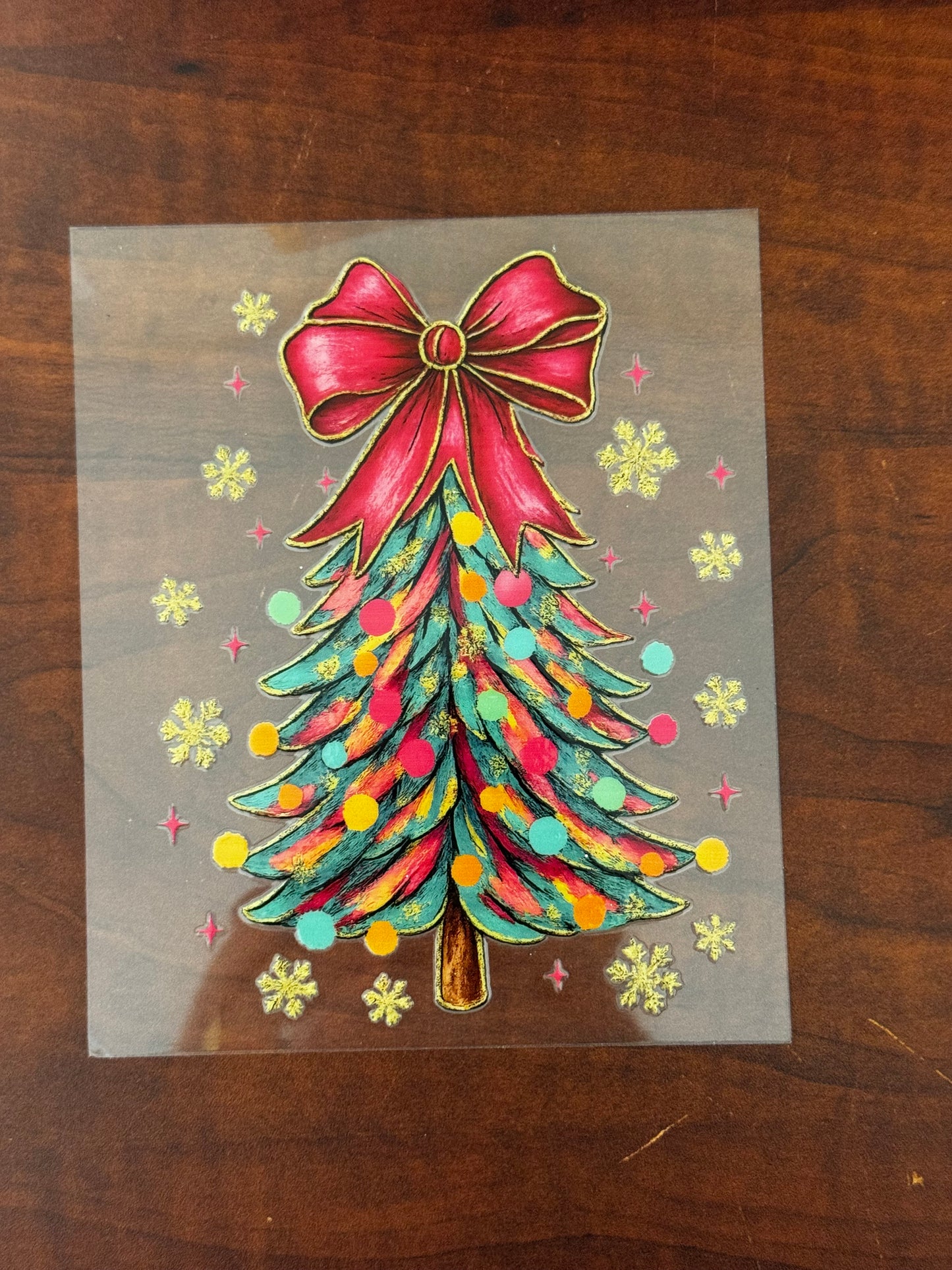 “Colorful tree” Decal