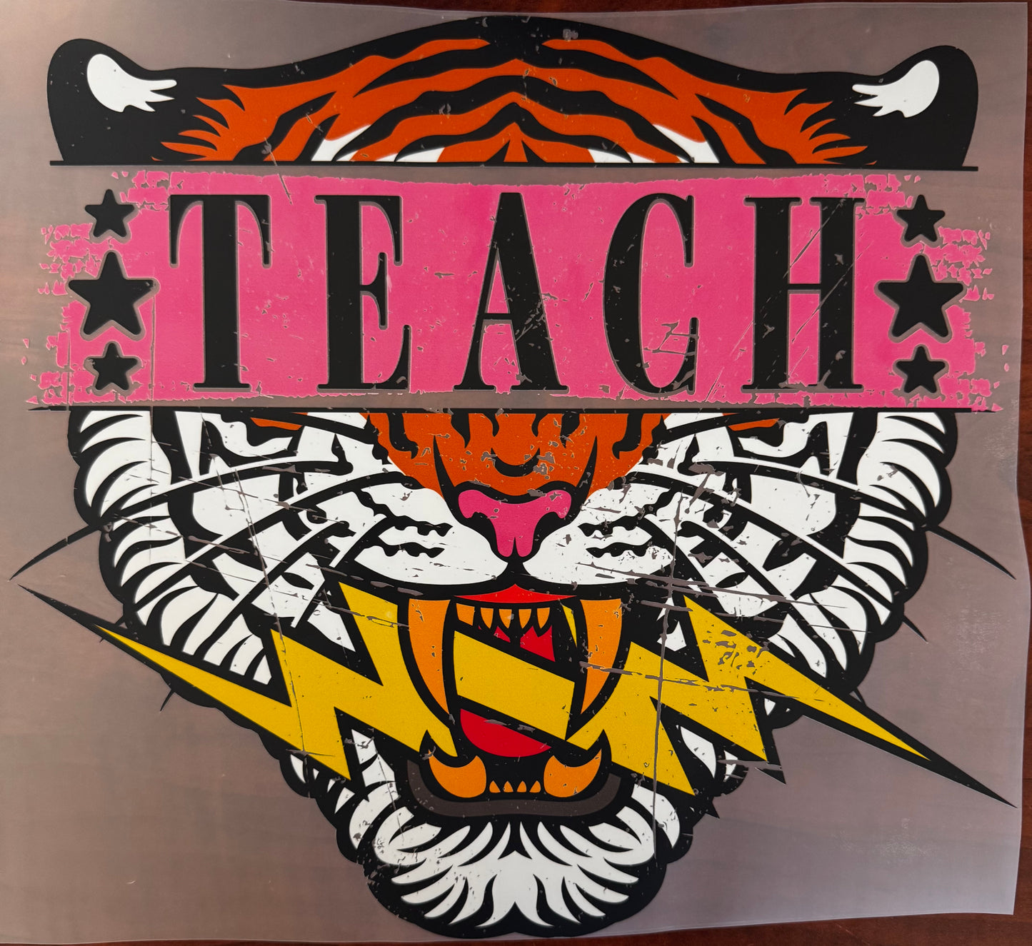 "Tiger teach"