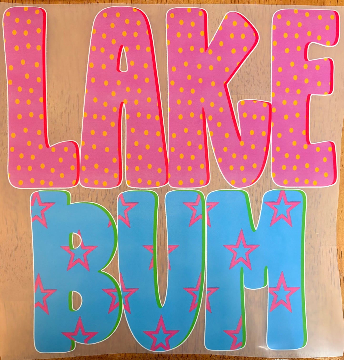 “Lake bum”