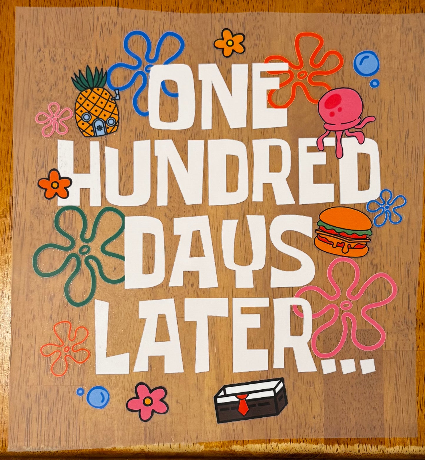 “100 days later"
