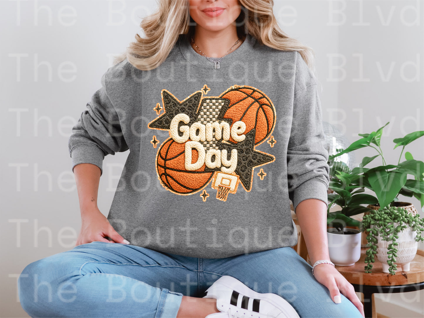 “Faux yarn game day”