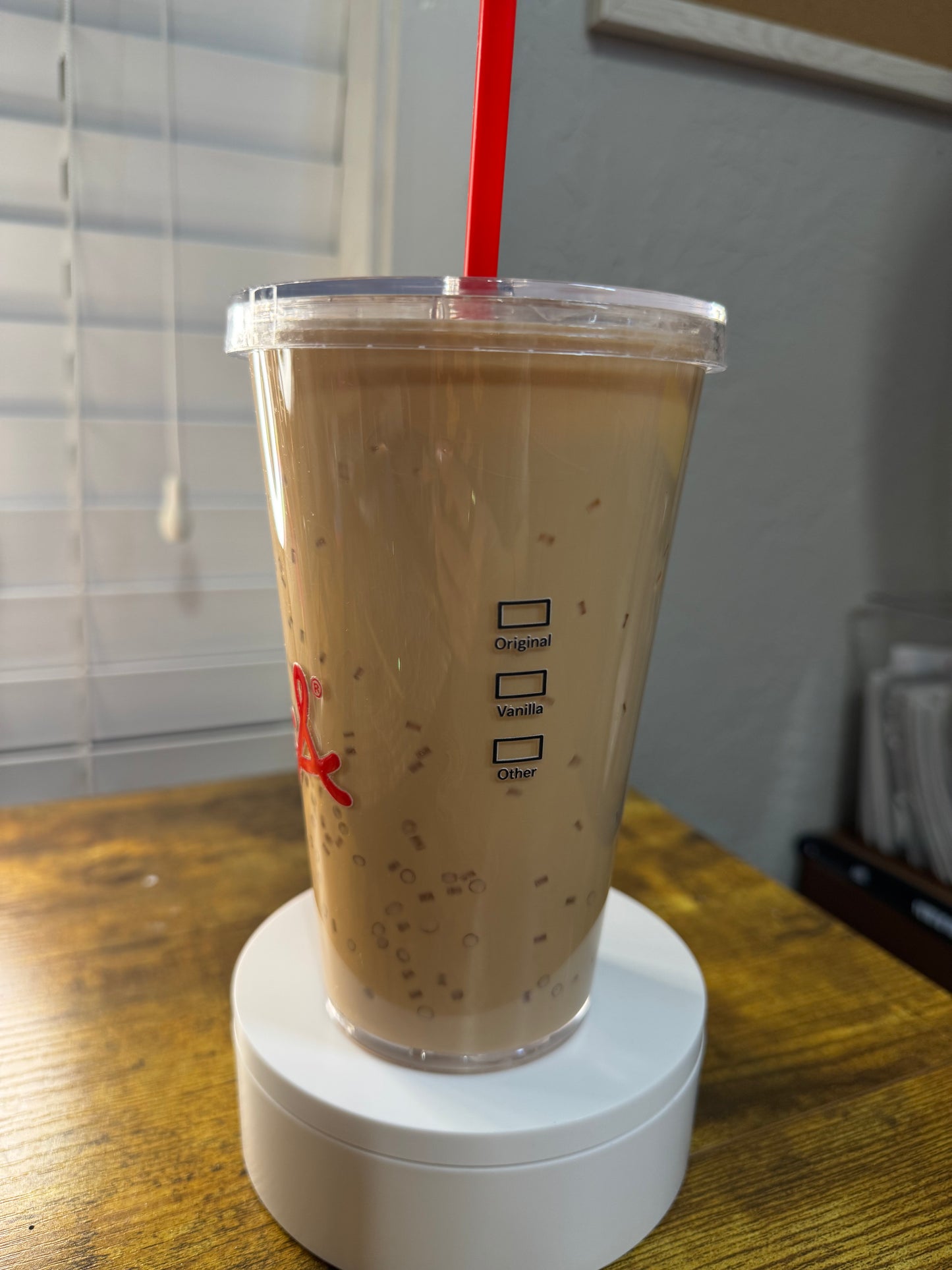 MADE TO ORDER* Chicken lover iced coffee 16oz Acrylic Snow globe