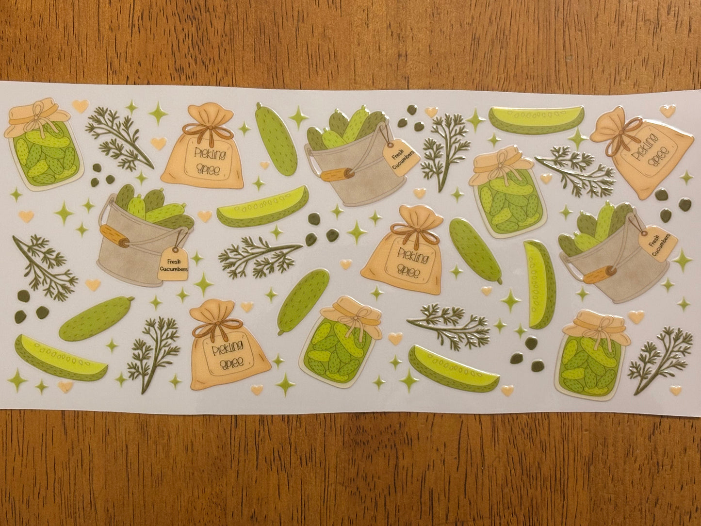 "Pickle lover” Wrap #33A