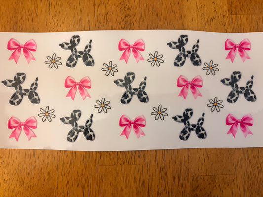 "Cow balloon dogs” Wrap #67A