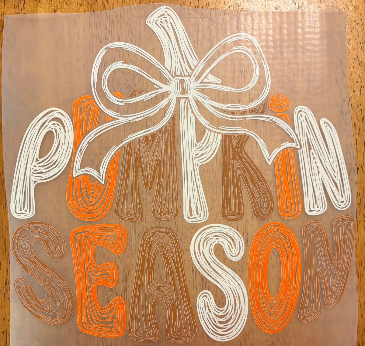 “Pumpkin season”