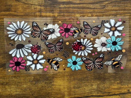 “Daisies and butterflies” Wrap #12