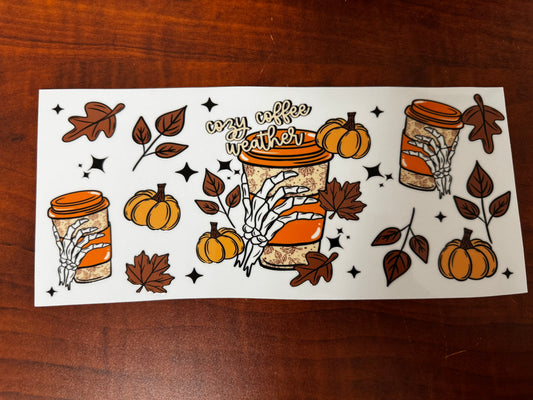 “Cozy coffee weather” Wrap #356