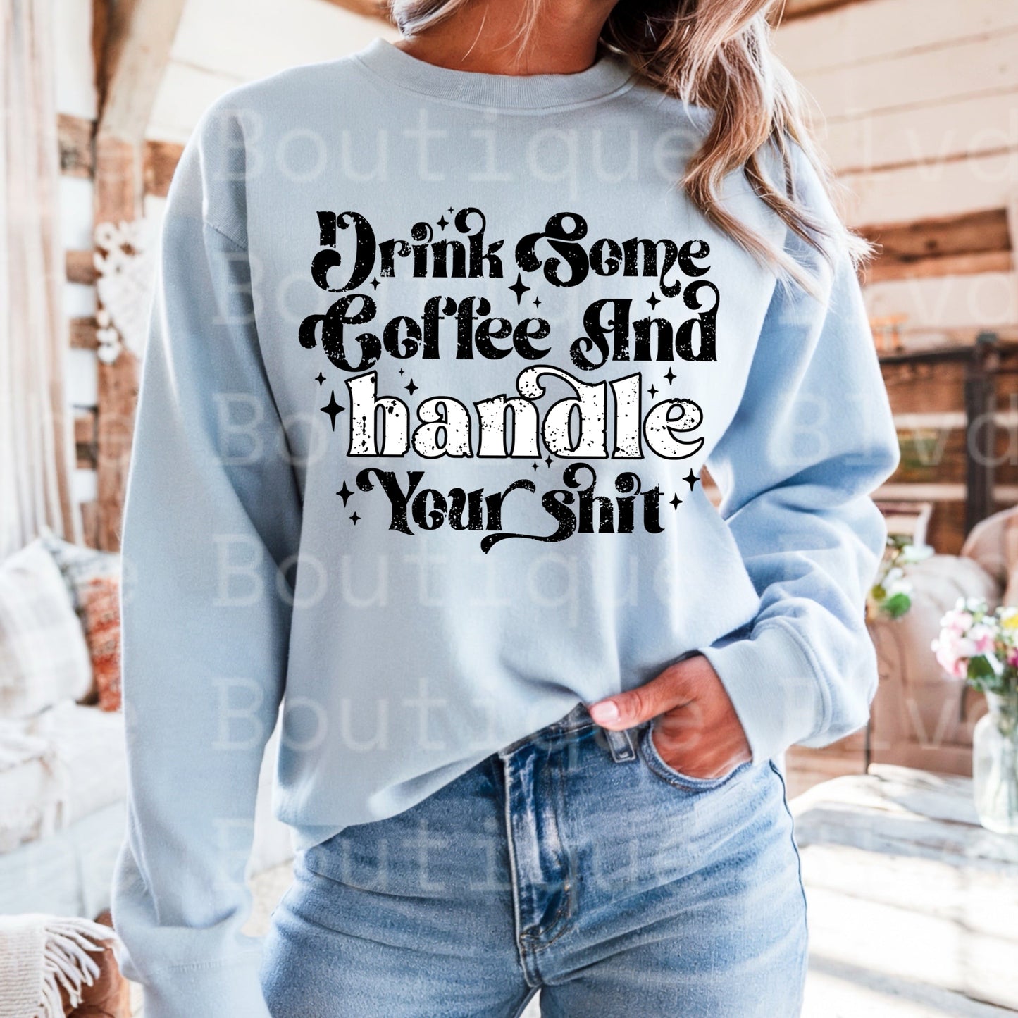 “Drink coffee”