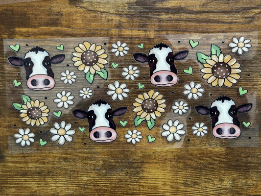 “Cows & sunflowers" Wrap #26