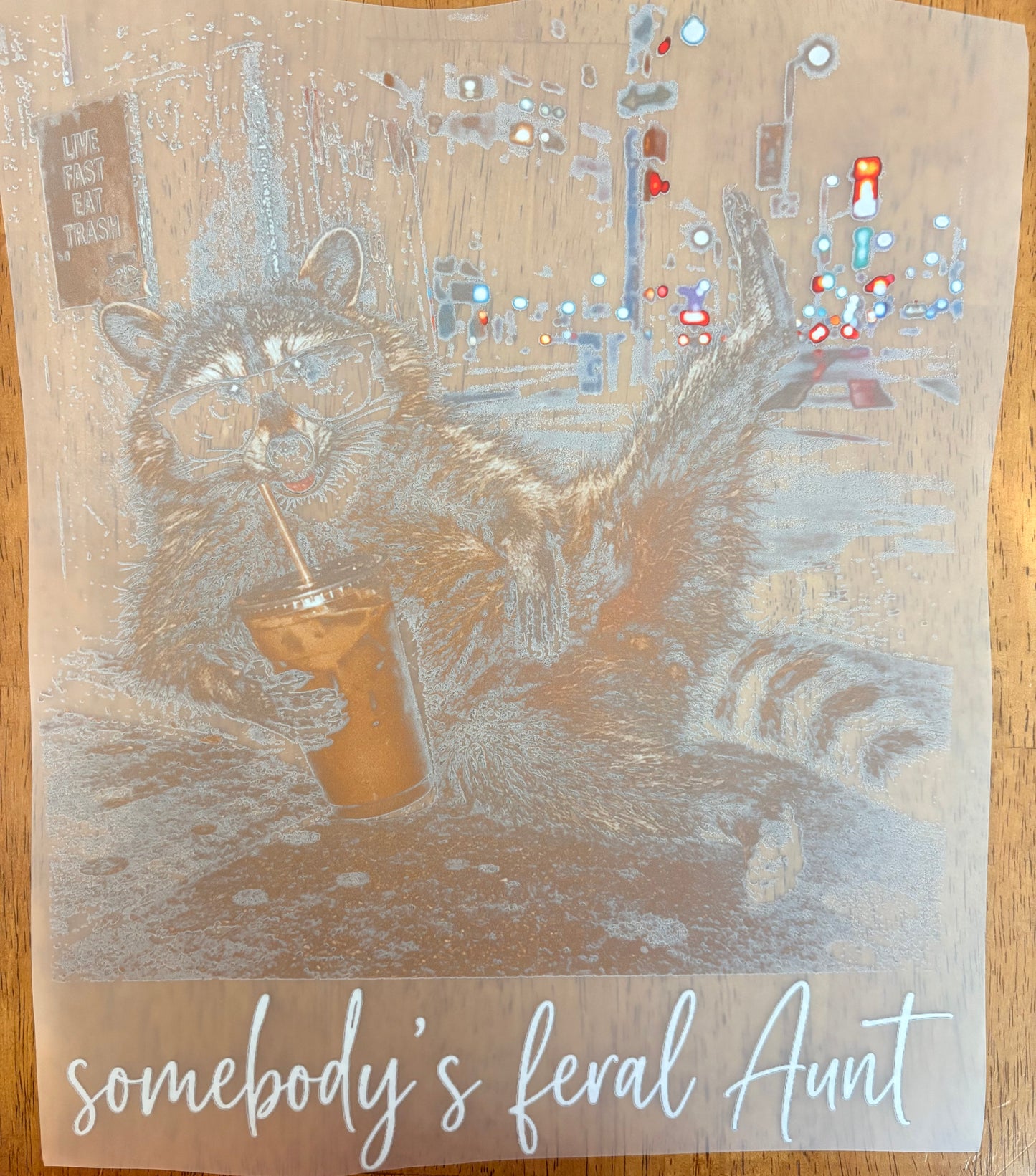 “Somebody’s feral aunt”