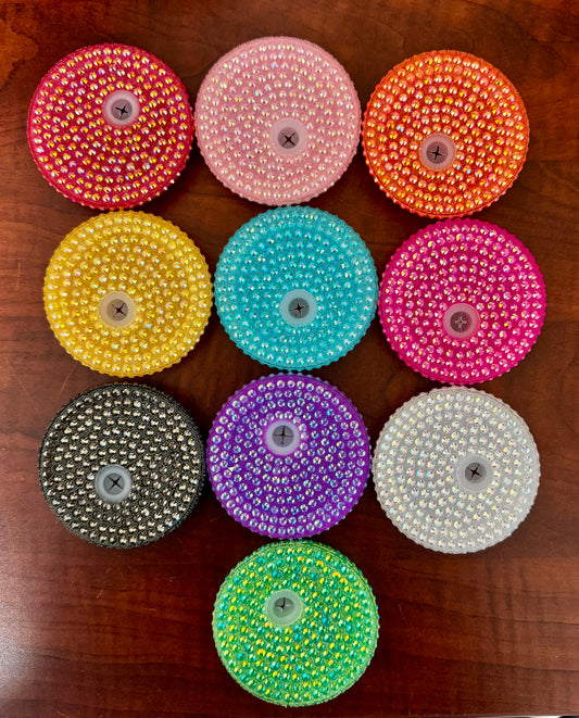 Colorful Rhinestone Acrylic Lids *ADD ON (16 & 20oz cups only)
