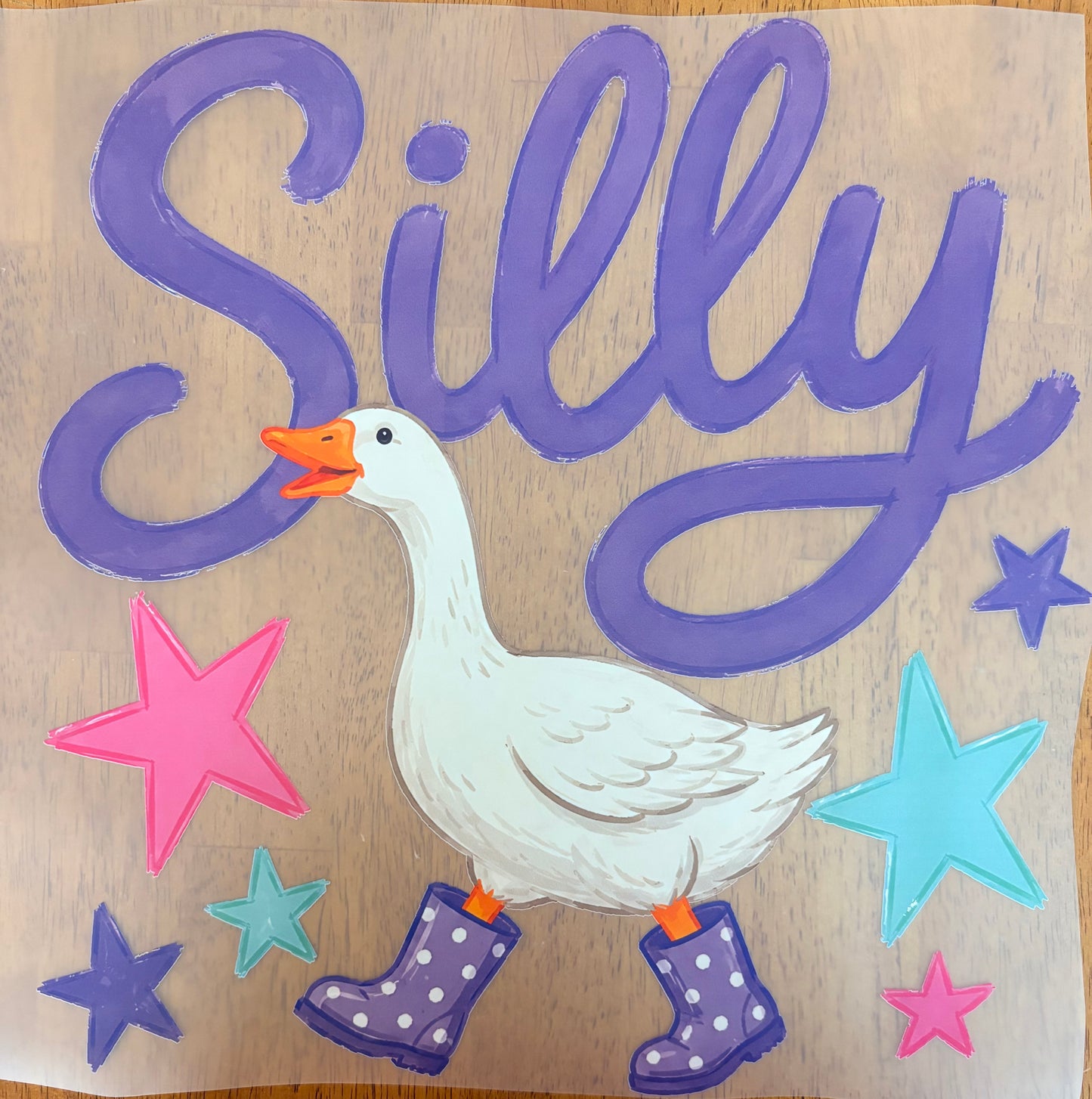 “Silly goose”