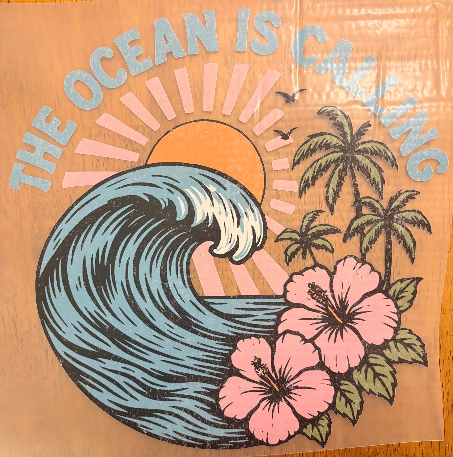 “The ocean is calling”