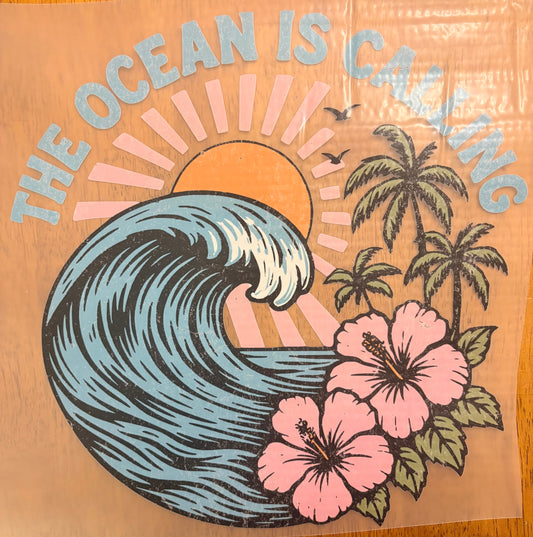 “The ocean is calling”