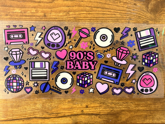 "90s baby” Wrap #72A