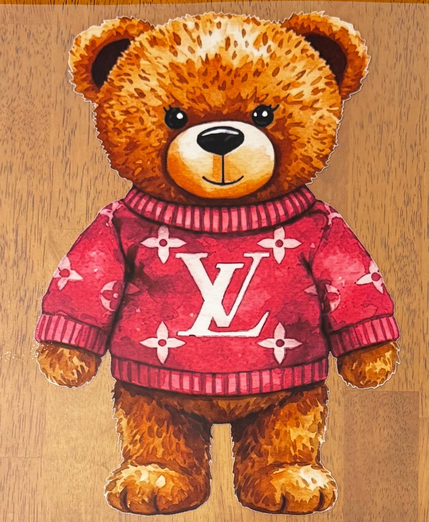 “Pink LV bear"