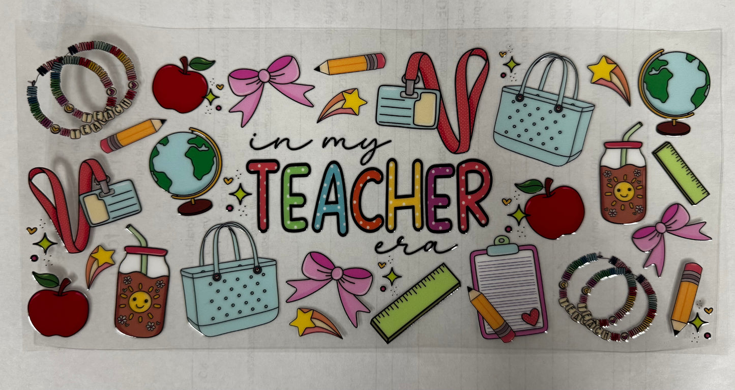 “In my teacher era" Wrap #164