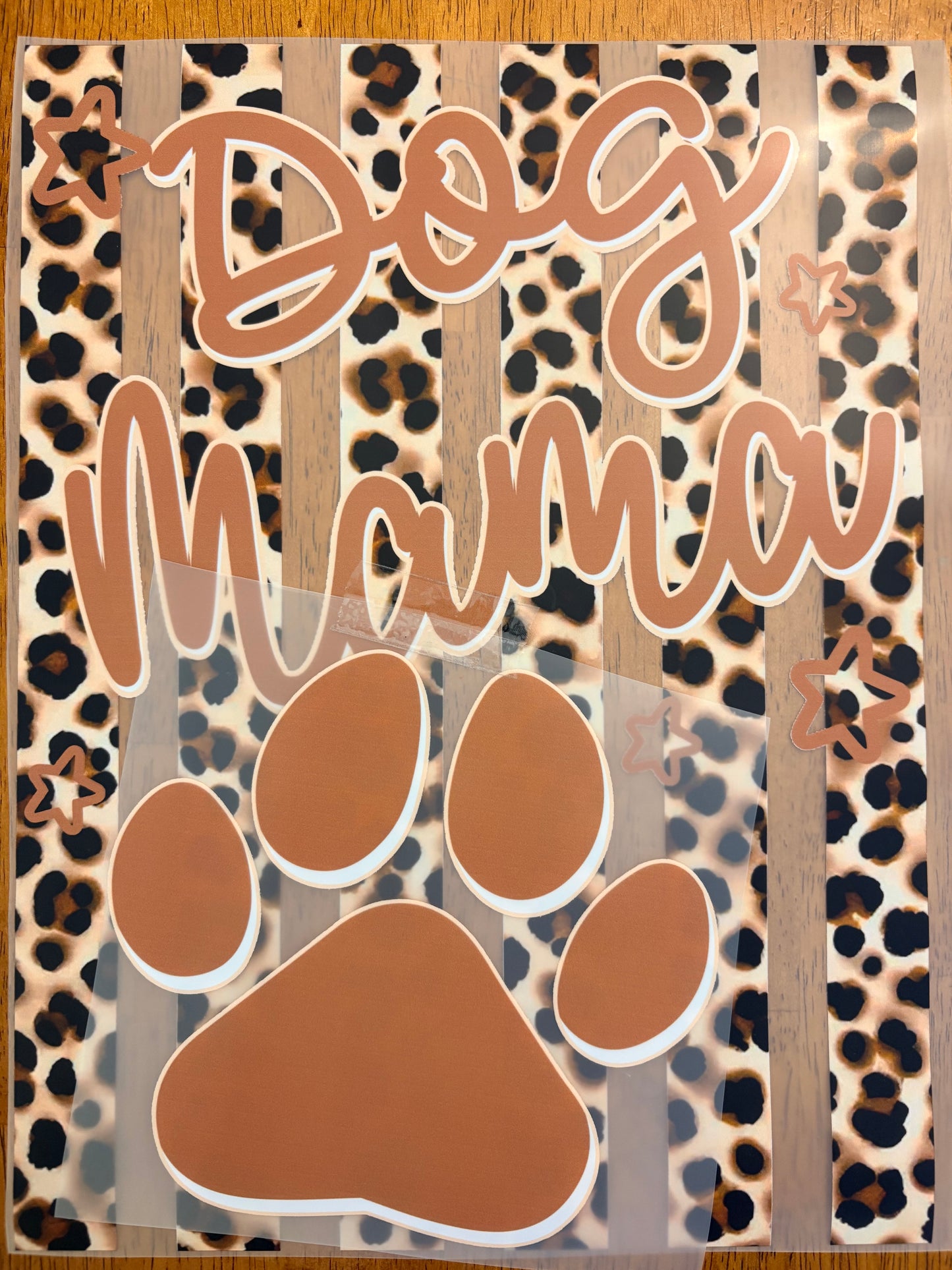 "Cheetah dog mama"