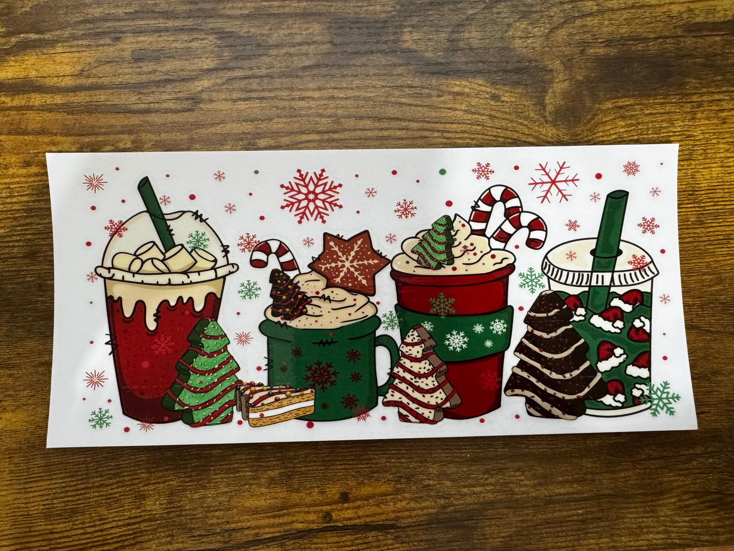 “Christmas Coffee” Wrap #404