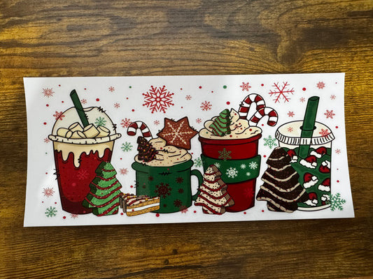 “Christmas Coffee” Wrap #404