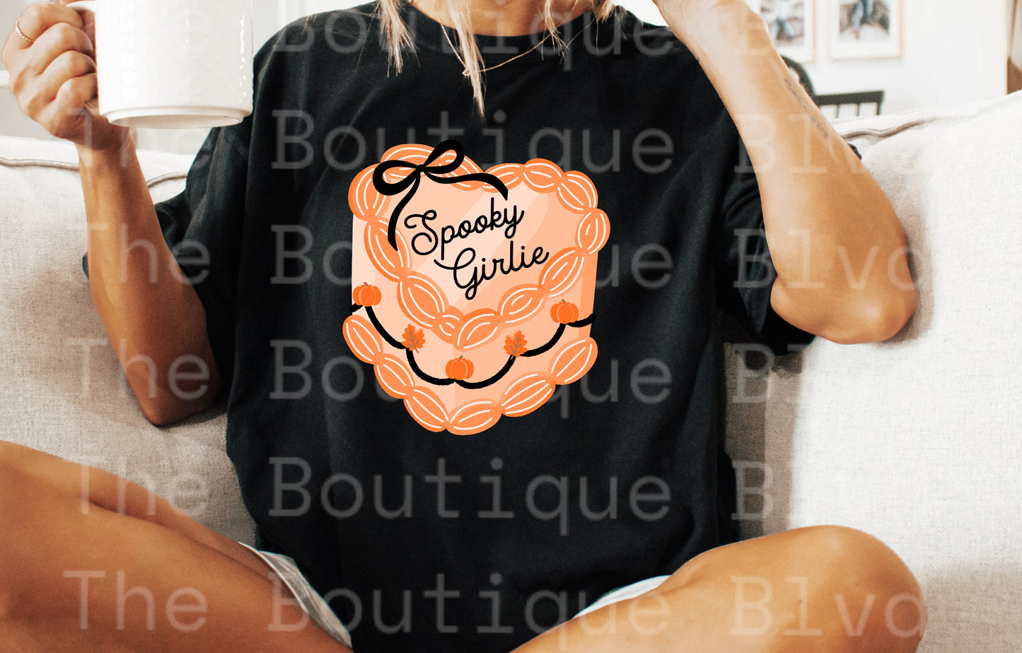 “Spooky girlie cake" t-shirt