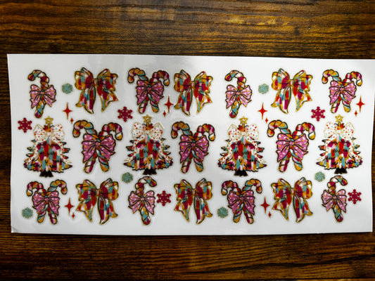 “Retro chic Christmas” Wrap #341