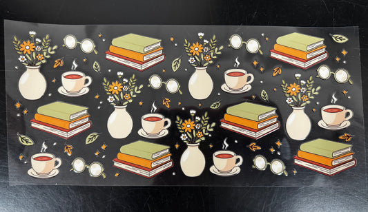 “Book and coffee” Wrap #132