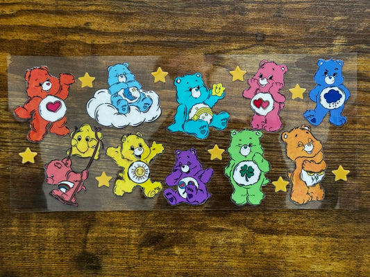 “Colorful bears" Wrap #46