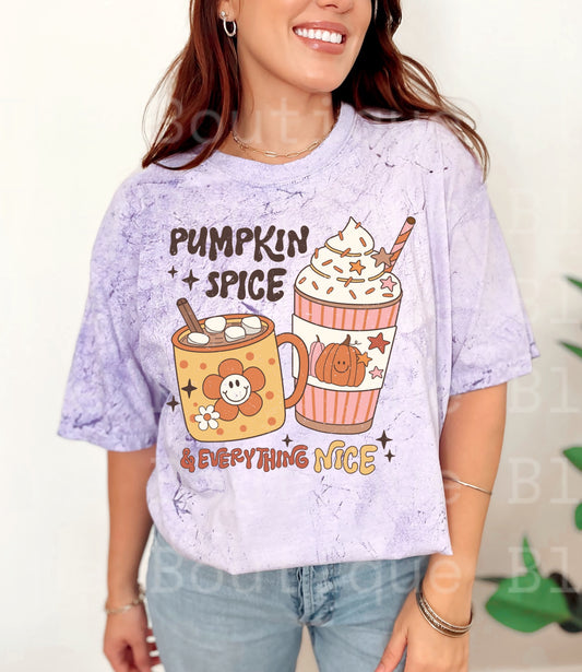 “Pumpkin Spice" t-shirt