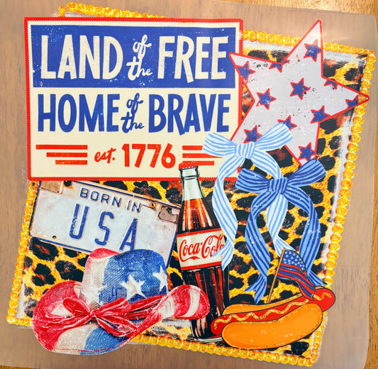 “Land of free, home of brave”