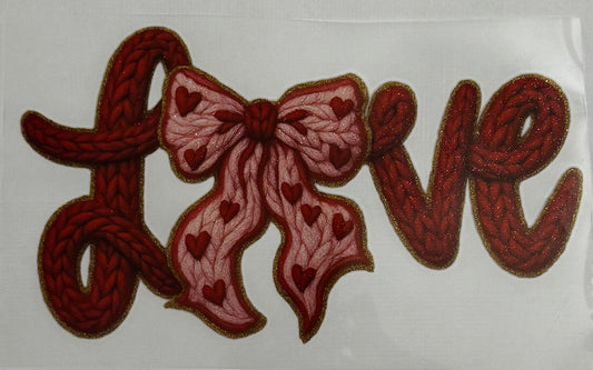GLITTER “Faux yarn love”