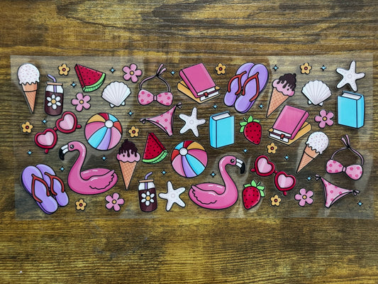 “Icecream and floaties” Wrap #8