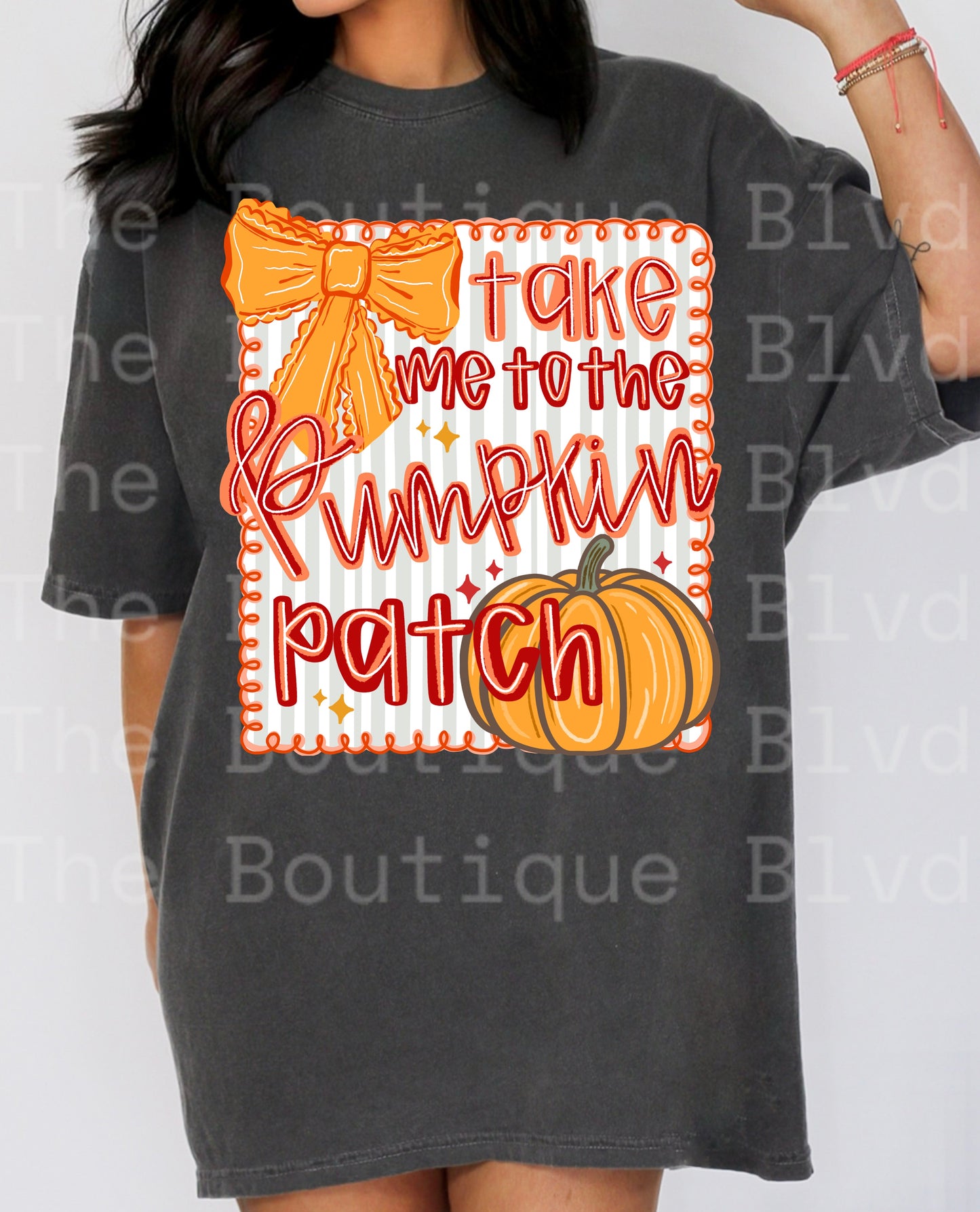 "Take me to the pumpkin patch" t-shirt