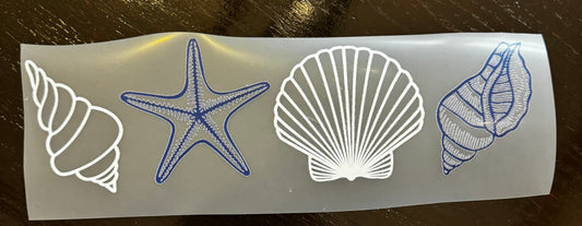 “Shells and starfish"