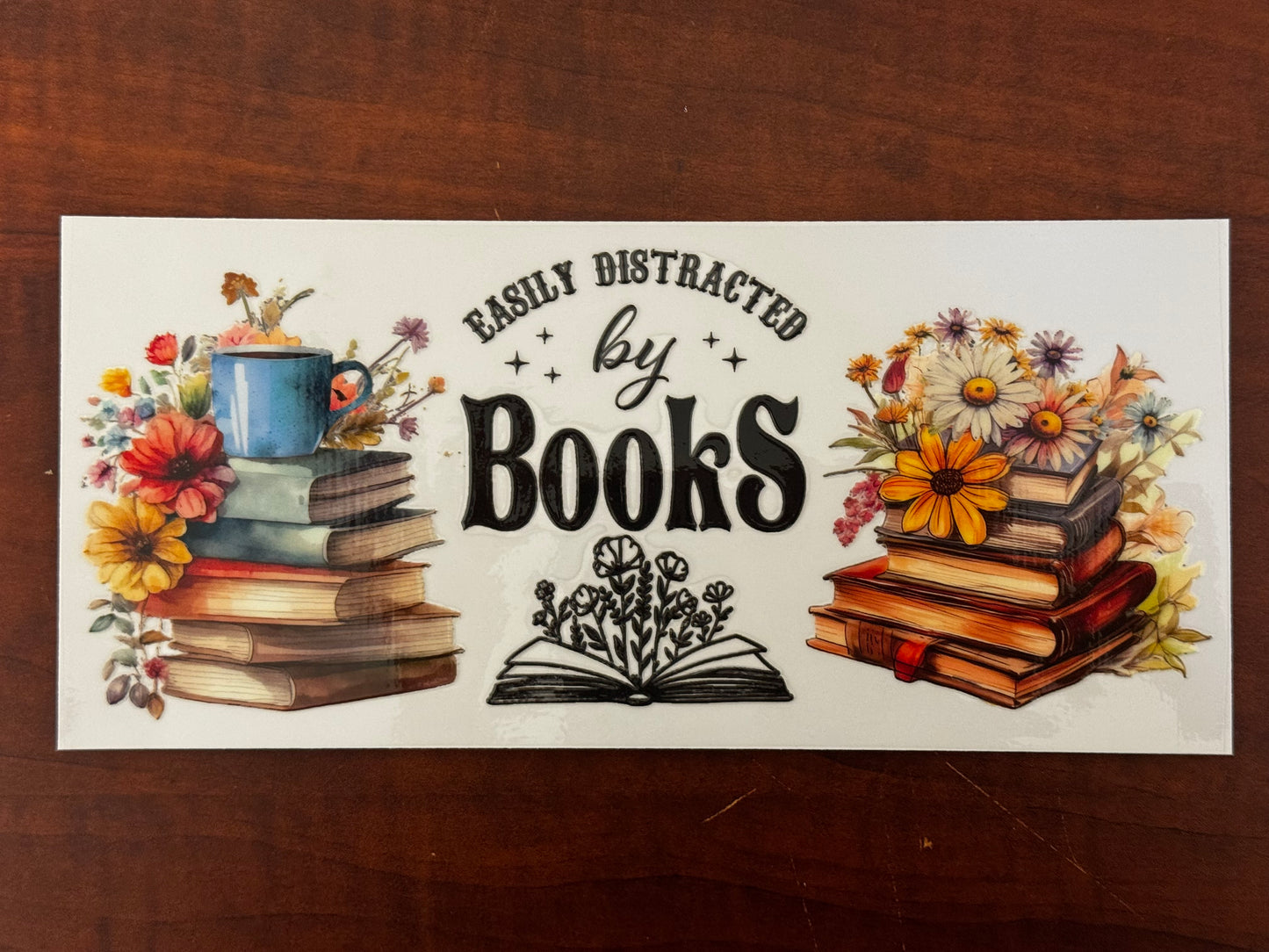 “Easily distracted by books” Wrap #339