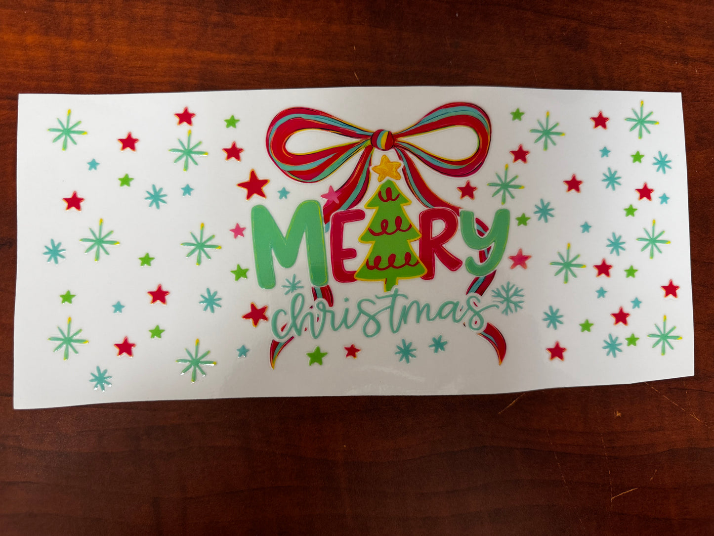 “Retro Merry Christmas” Wrap #389