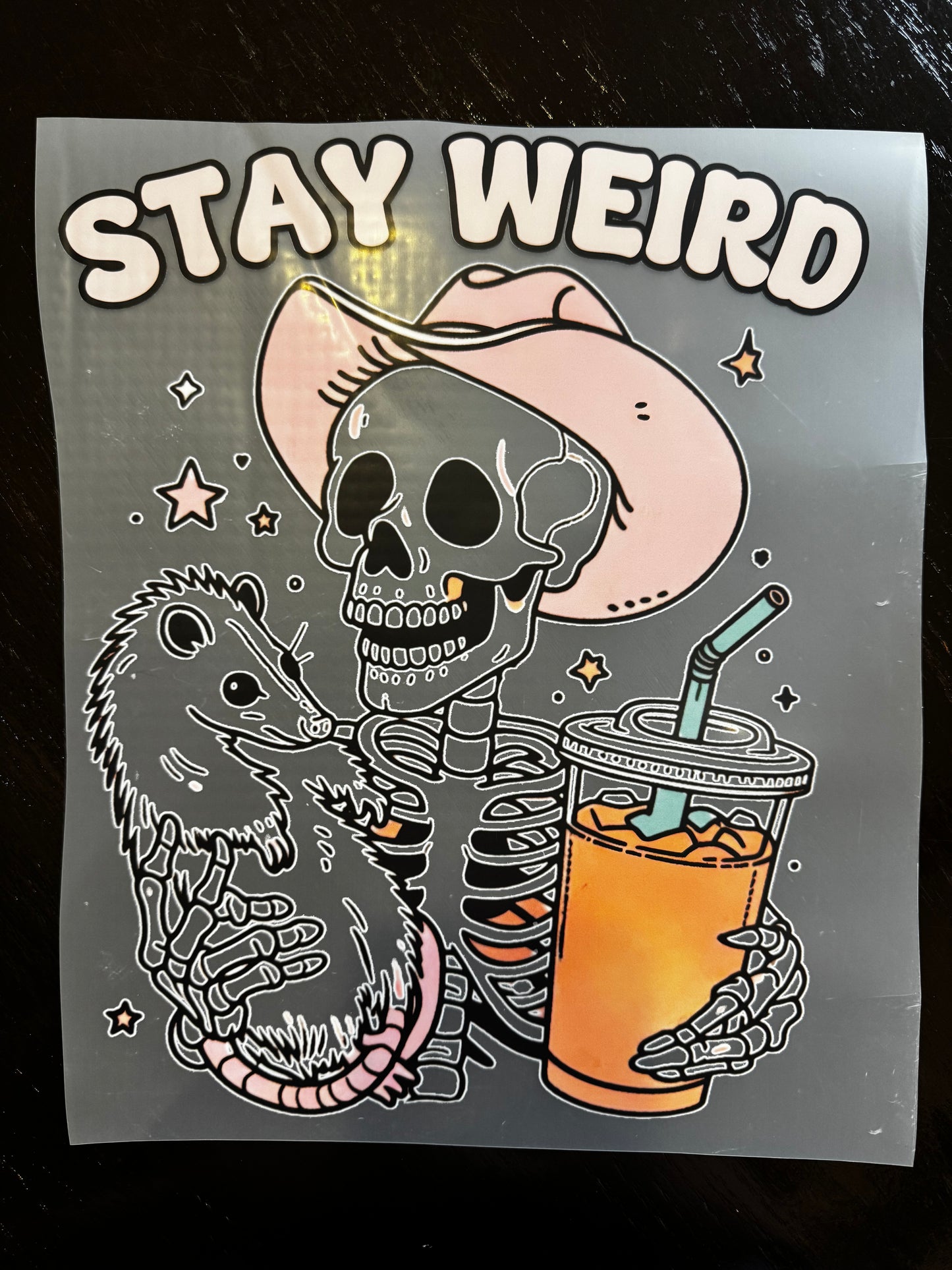 “Stay weird"