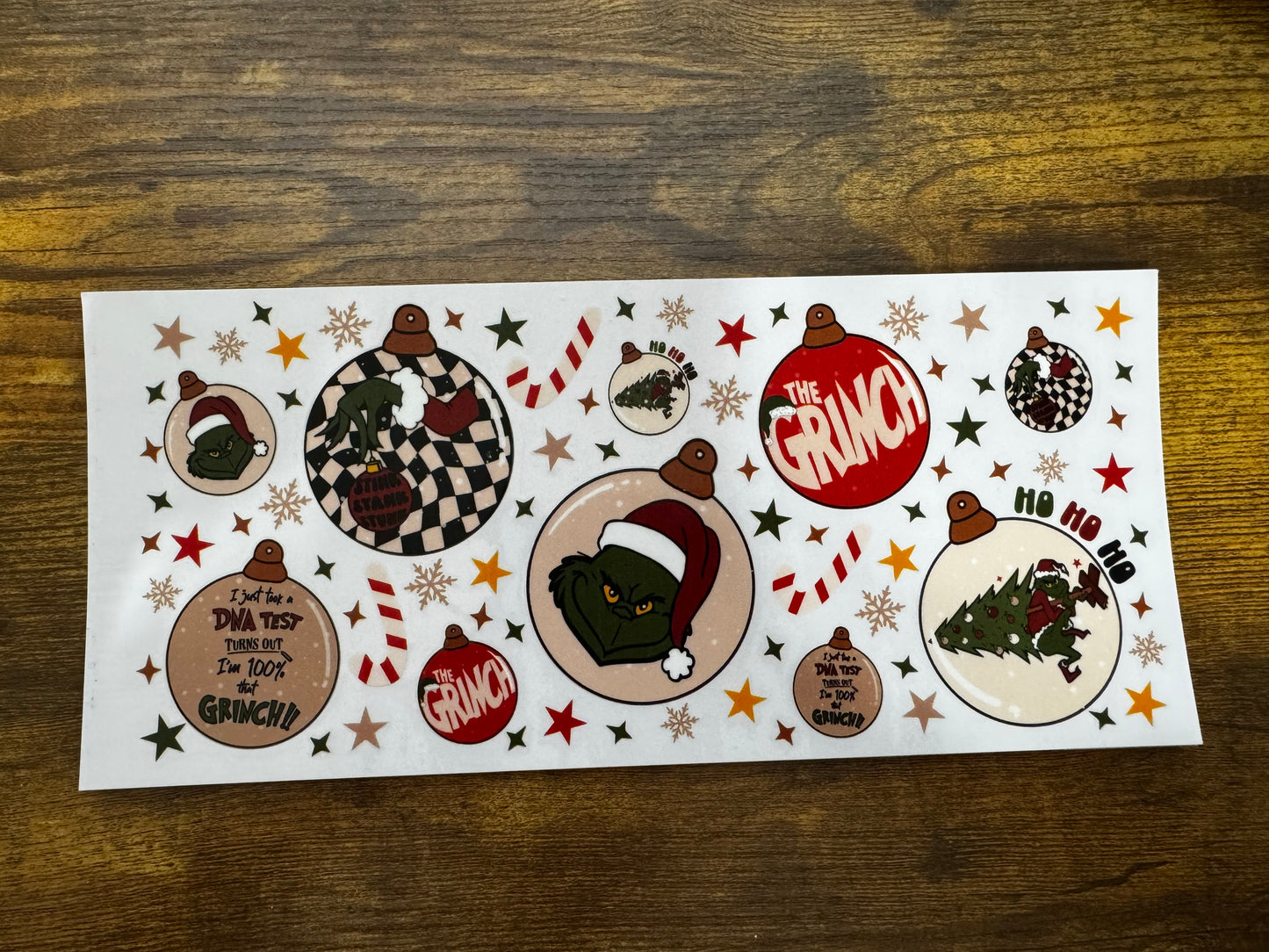 “G-man ornaments” Wrap #402