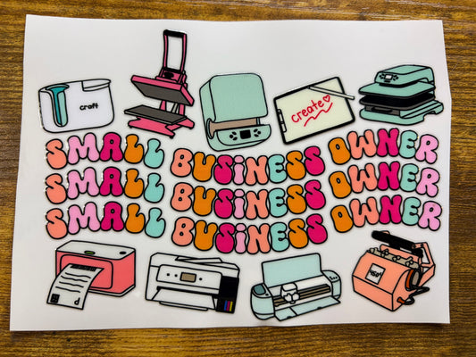 “Small business owner” Decal