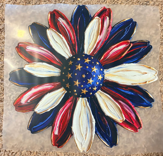 “Patriotic daisy”