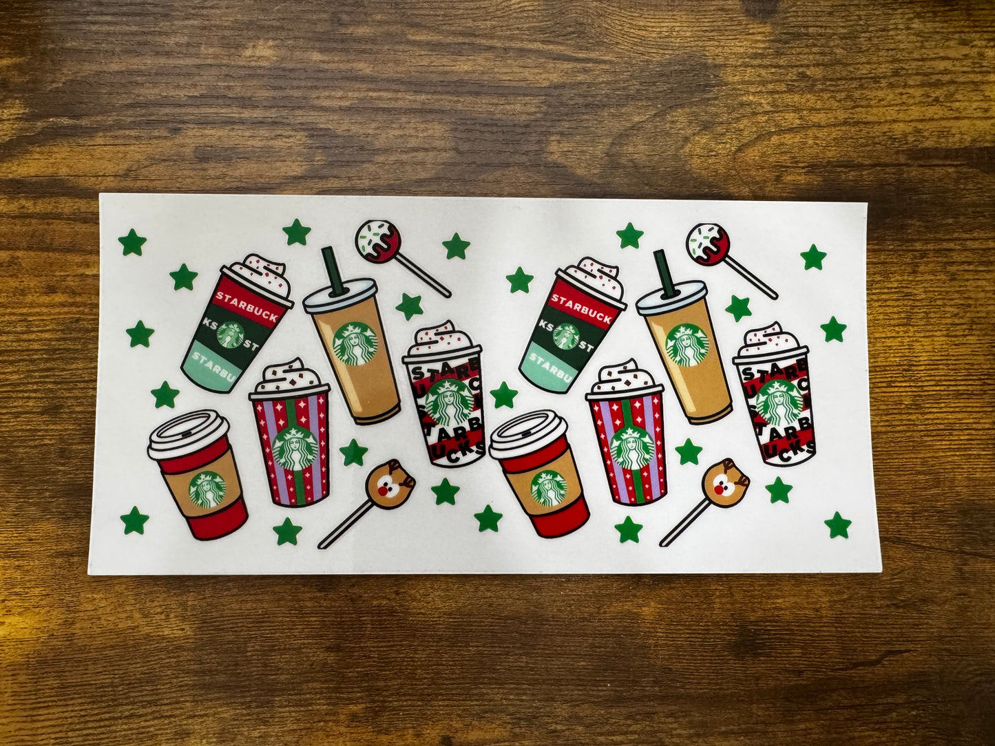 “S-bucks Coffee” Wrap #409