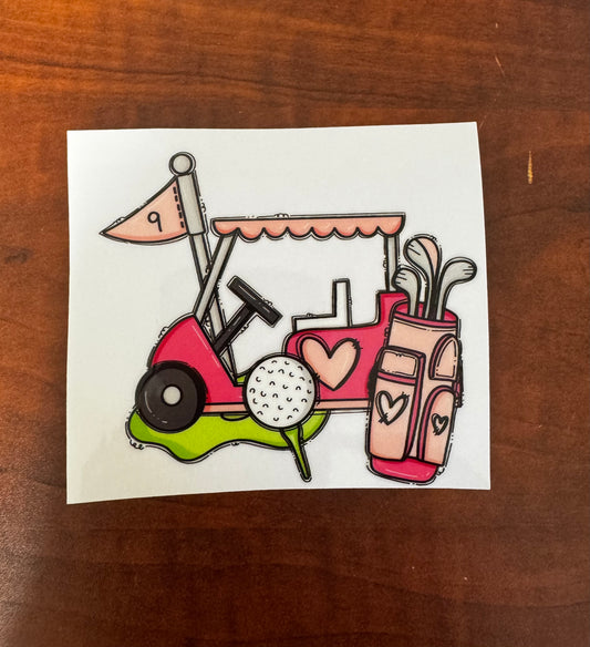 “Cart girl” Decal