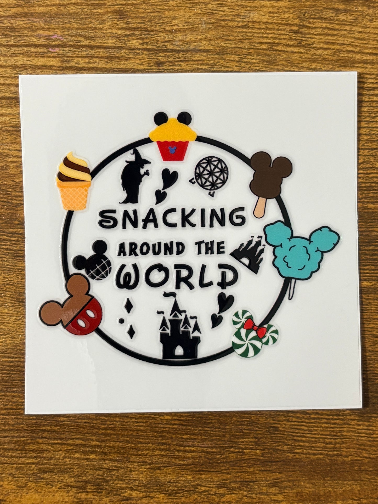 "MULTIPLE DSNY SNACKS” Decals